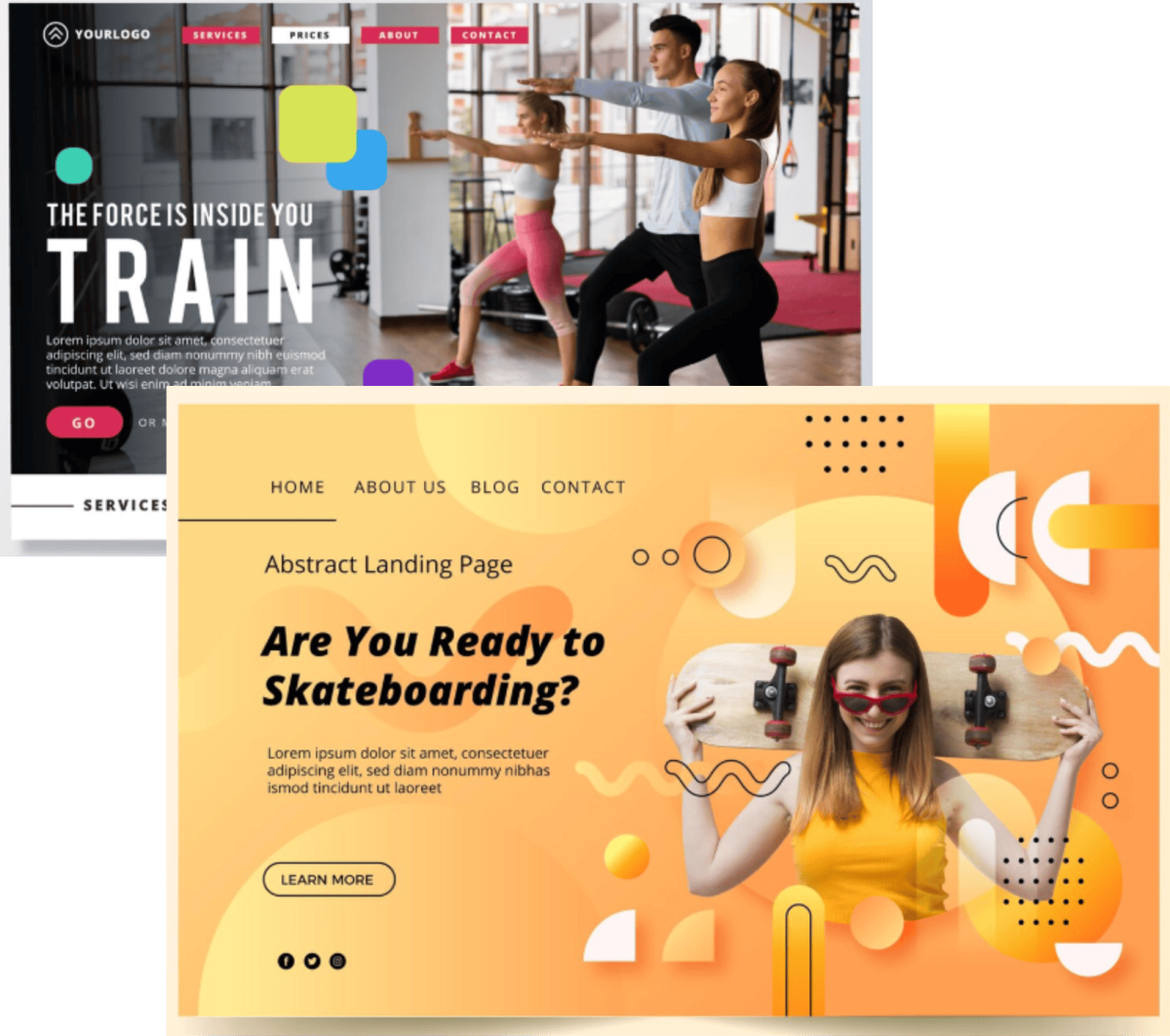 pagina web landing 2